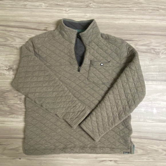 Eddie Bauer Other - Eddie Bauer Men's Fortify Quilted 1/4 Zip - Medium